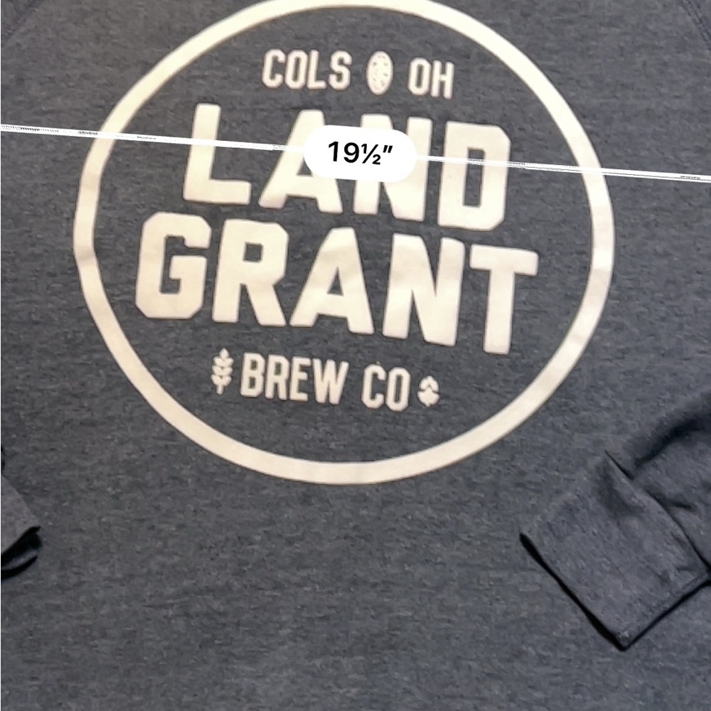 Alternative Land Grant Brewery Gray Crewneck Sweatshirt M - Picture 6 of 7